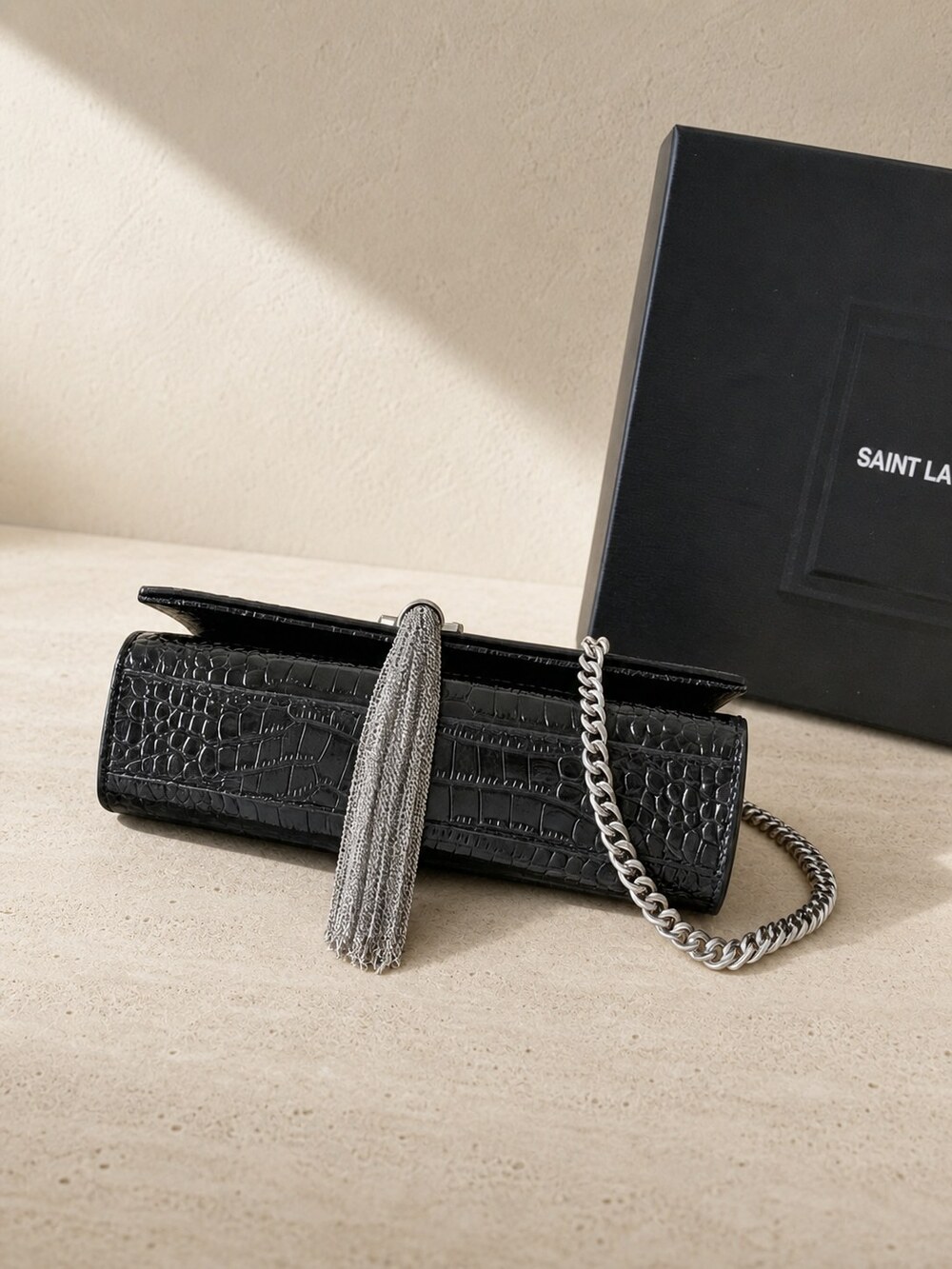 Yves Saint Laurent 354119DND0J1000 | Shoulder Handbag | Chain | Kate Tassel - Picture 2 of 6
